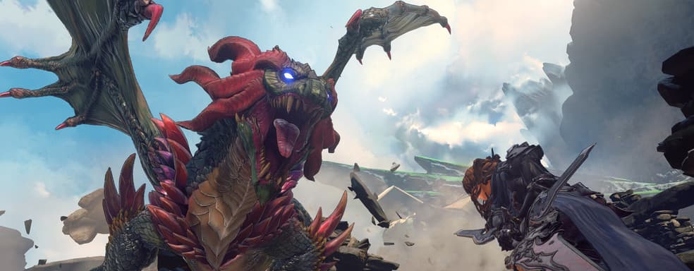 20 минут сражений в фантастической японской ролевой игре Granblue Fantasy: Relink