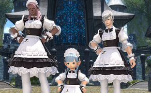 Square Enix добавила в Final Fantasy XIV мальчиков-зайчиков и отключила гендерную блокировку для униформы горничной и других нарядов