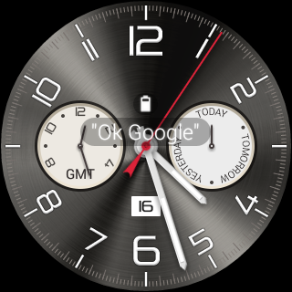 Скриншот Android Wear