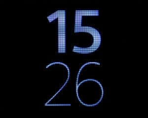 Скриншот с умных часов Sony SmartWatch 2