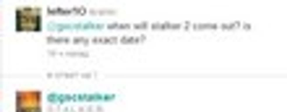 S.T.A.L.K.E.R. 2 не раньше 2013