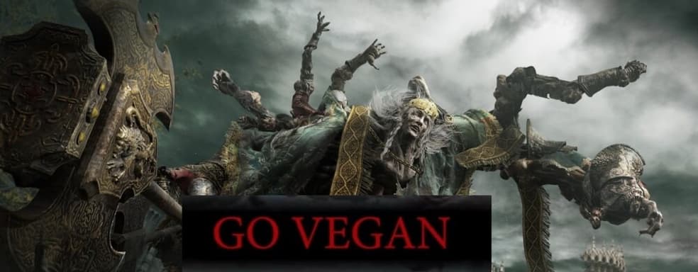 Elden Ring призывает к веганству. Организация PETA в рекламе использовала хит FromSoftware