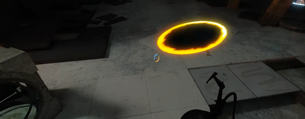 В Portal 2 добавили трассировку лучей и показали геймплей с обновлённой графикой