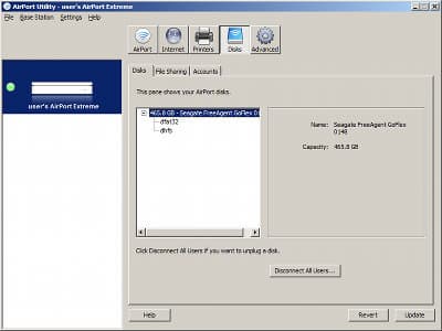 Настройки Apple AirPort Extreme