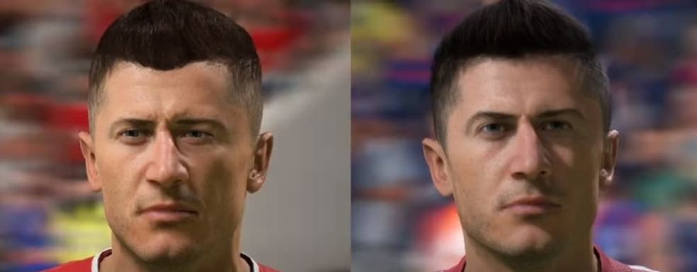 FIFA 22 vs. FIFA 21. Опубликованы сравнения улучшений в лицах и анимации игроков
