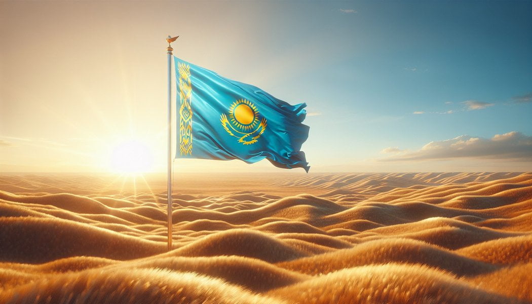 флаг Казахстана