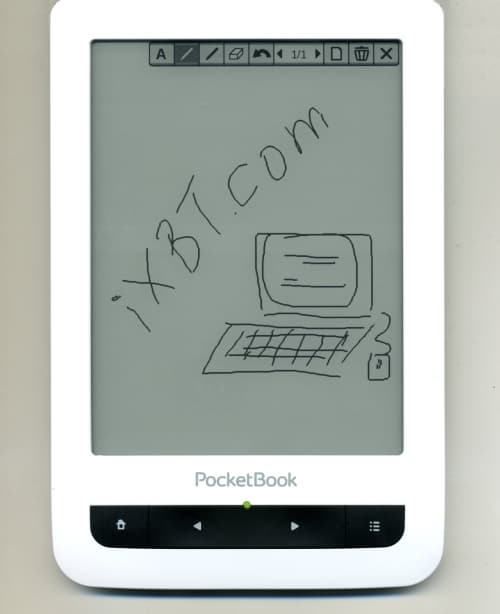 Электронная книга PocketBook Touch - обложка