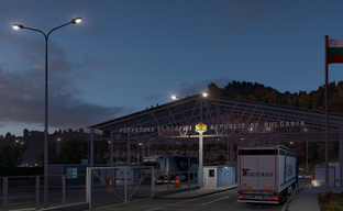 Border crossings in Euro Truck Simulator 2. New screenshots of the Greece add-on