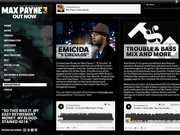 Бонус-секция в Max Payne Mobile Бонус-секция в Max Payne Mobile