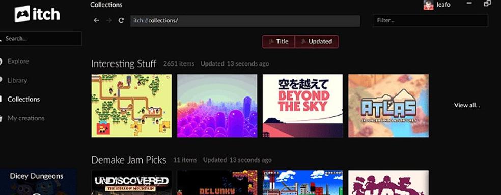 100 игр бесплатно. Itch.io предлагает игрокам оставаться дома