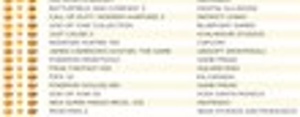 Британские игровые продажи (26 апреля - 2 мая 2010)