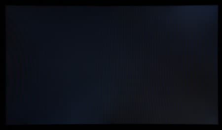 ЖК-телевизор Panasonic Viera TX-LR37DT30, распределение яркости черного поля по площади экрана ЖК-телевизор Panasonic Viera TX-LR37DT30, распределение яркости черного поля по площади экрана