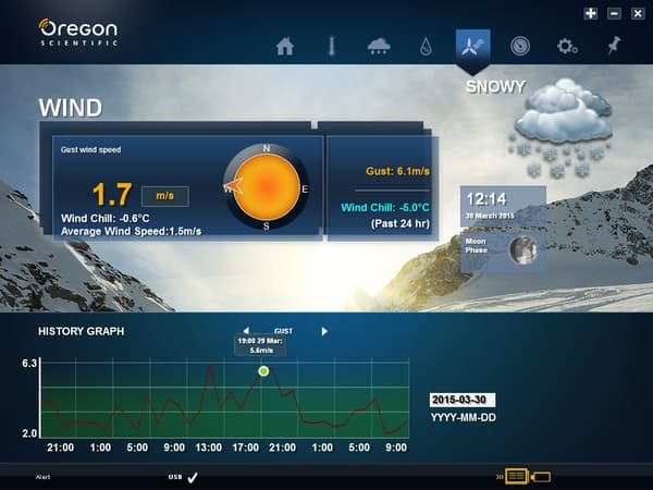 Программа станции Oregon Scientific WMR89 Программа станции Oregon Scientific WMR89