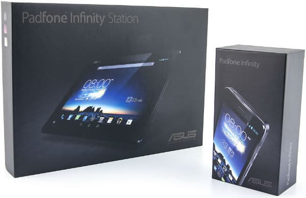 Упаковка ASUS PadFone Infinity