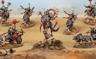 Открылся предзаказ на набор с армией гитмобов на волках для Warhammer Age of Sigmar