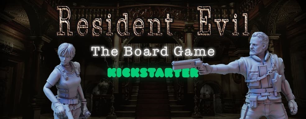 Настольная версия Resident Evil стала хитом Kickstarter. Собрано более 1 миллиона долларов