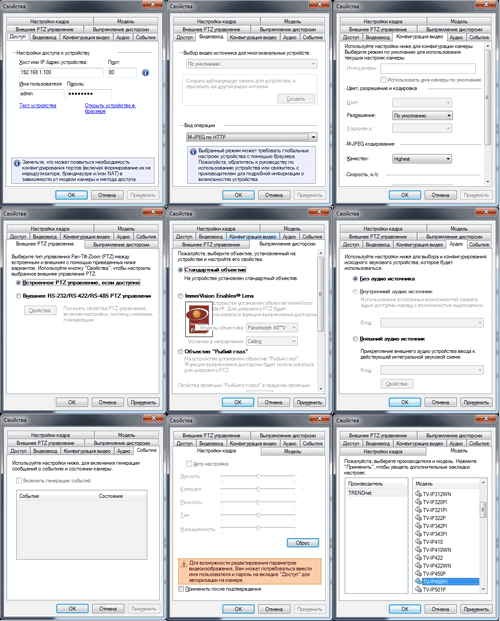 Купольная IP-камера высокого разрешения для систем наружного наблюдения Trendnet TV-IP450PI