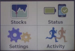 Снимок экрана Qualcomm Toq