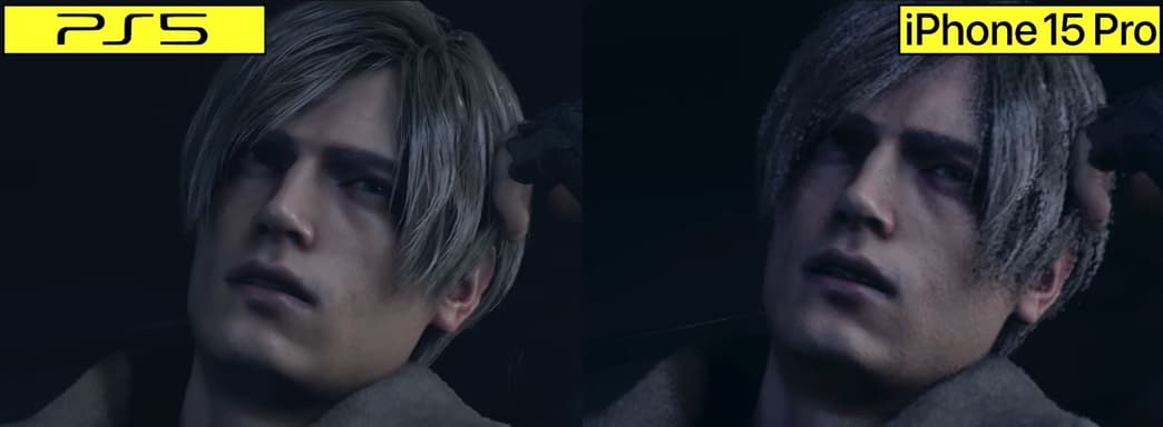 Resident Evil 4 Remake перегревает iPhone 15 Pro. Сравнение с PS5 показывает качество игры
