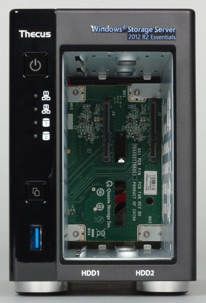 Конструкция сетевого накопителя Thecus W2810Pro