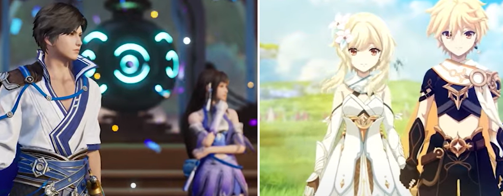 Китайцы представили геймплей Honor of Kings World. Сравниваем Genshin Impact с потенциальным хитом