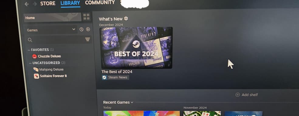 Игрок обнаружил Steam-аккаунт своей 84-летней тети. У неё всего три игры, и в одной она провела почти 1500 часов