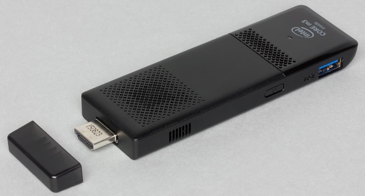 Внешний вид Intel Compute Stick на Intel Core M