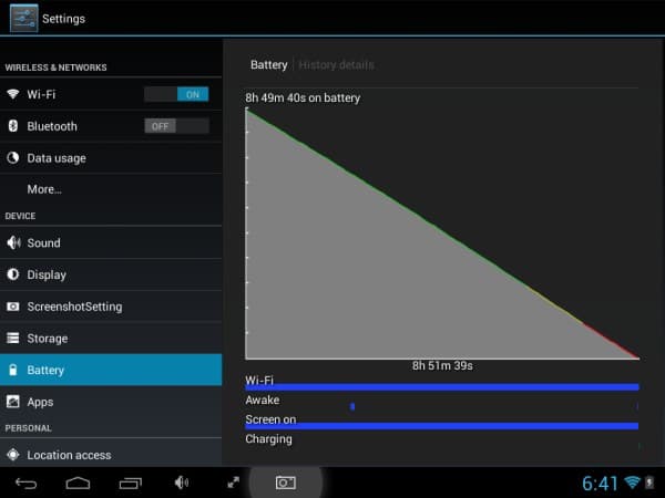 Расход батареи 3Q Glaze RC7804F