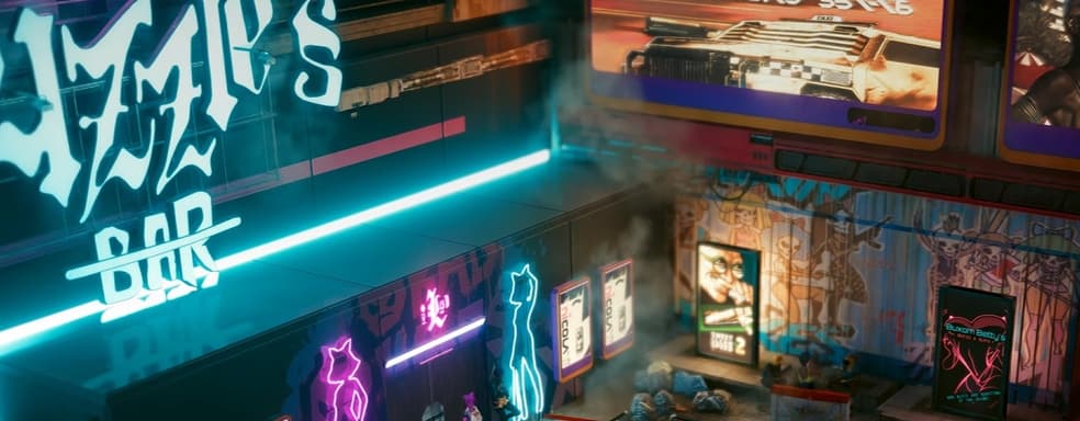 Любуемся Cyberpunk 2077 в миниатюре