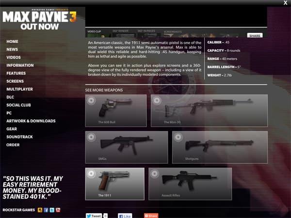 Бонус-секция в Max Payne Mobile Бонус-секция в Max Payne Mobile