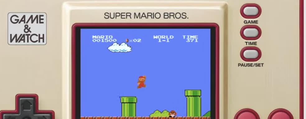 Ремейк ретро-консоли Game & Watch: Super Mario Bros был представлен Nintendo