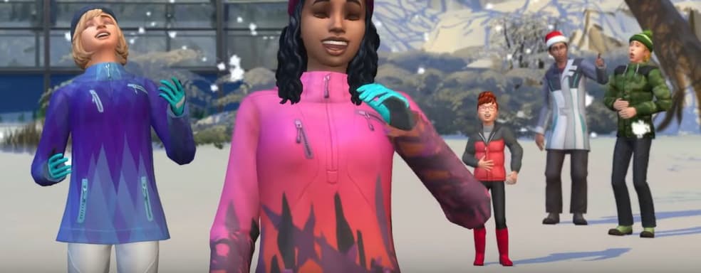 К зимним развлечениям приготовиться – названо точное время презентации нового дополнения для The Sims 4