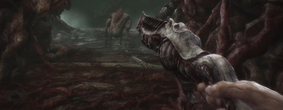 «Паника» Разработчики долгостроя Scorn «молниеносно» показали геймплей