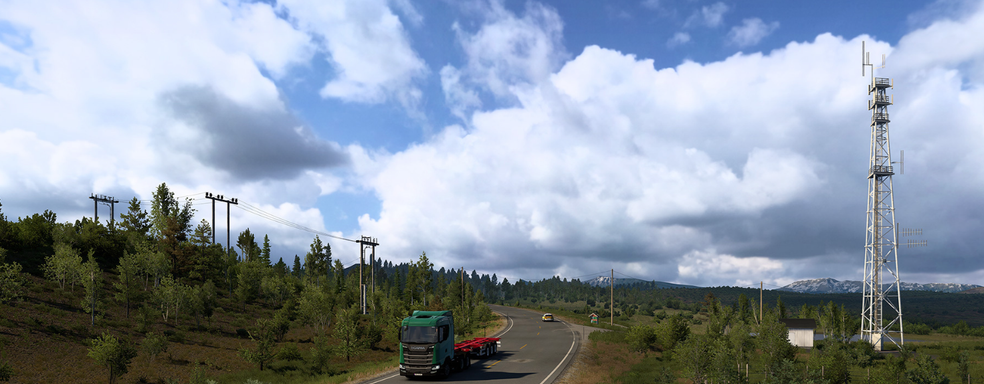 Леса северного дополнения Euro Truck Simulator 2. Новые скриншоты Nordic Horizons
