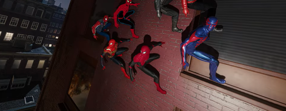 Моддеры Marvel's Spider-Man на ПК сделали мультиплеер для 16 игроков. Вышел трейлер фанатской модификации