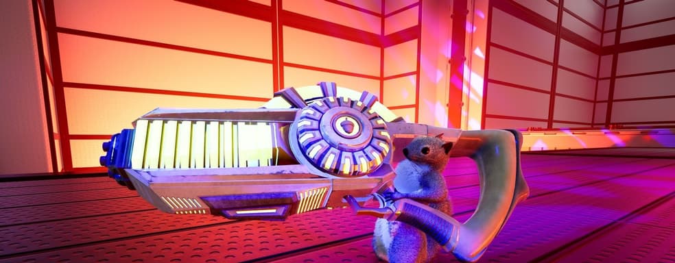 Squirrel with a Gun вышла на новый уровень безумия. В игру добавили гравитационную пушку