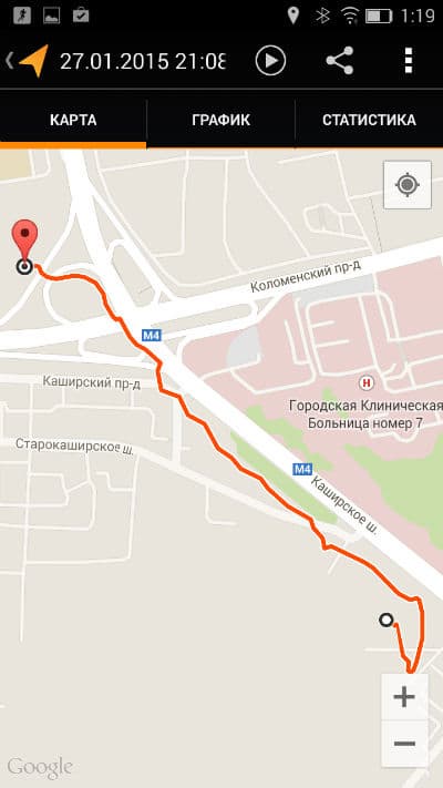 Скриншот Sony SmartWatch 3 Скриншот Sony SmartWatch 3