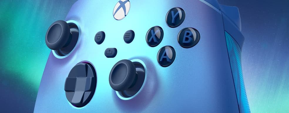 Представлен контроллер Xbox Aqua Shift Special Edition. Известна цена