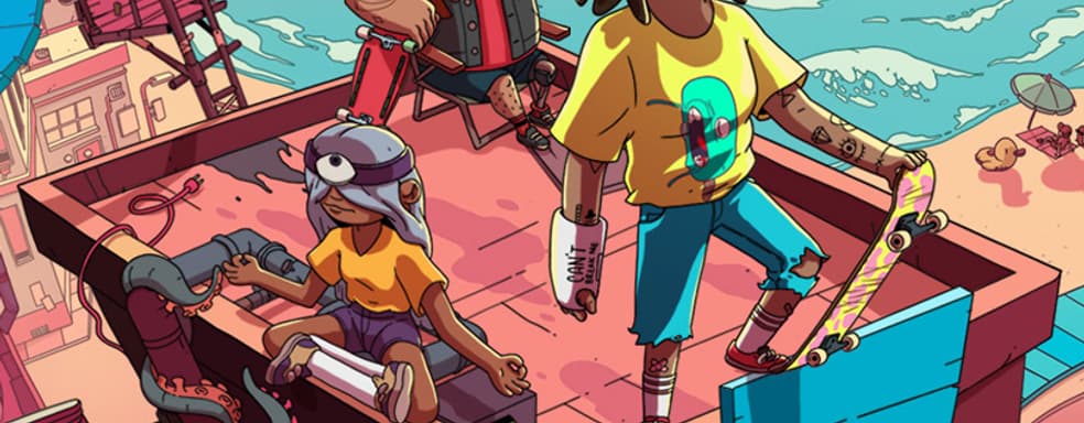 Трюки на скейтборде в новом трейлере OlliOlli World