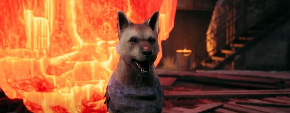 В Remnant 2 можно гладить собаку — это лечит