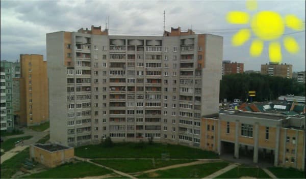 Фотография с рисунком стилуса от HTC Flyer