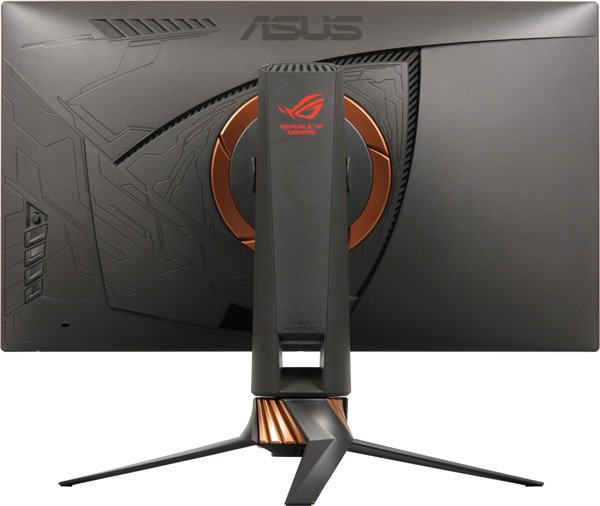ЖК-монитор Asus PG258Q, вид сзади