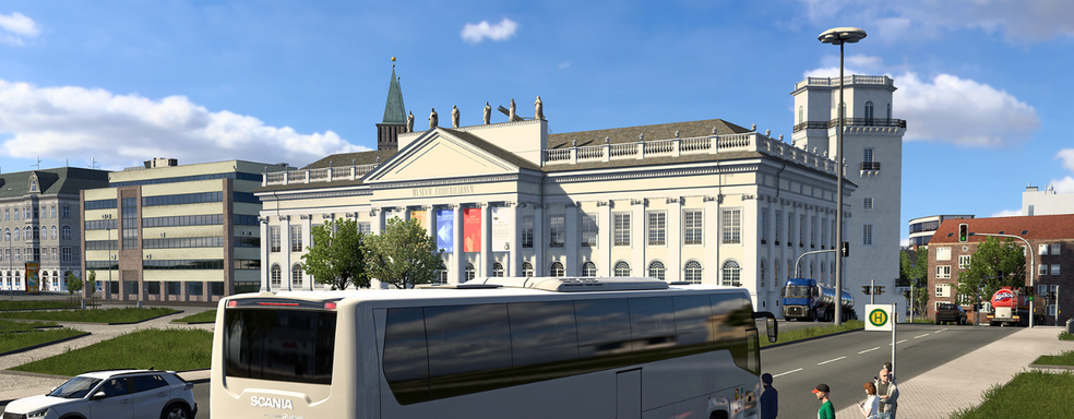 Разработчики Euro Truck Simulator 2 показали автобусы и тех, кто создаёт дополнение Coaches с новым геймплеем