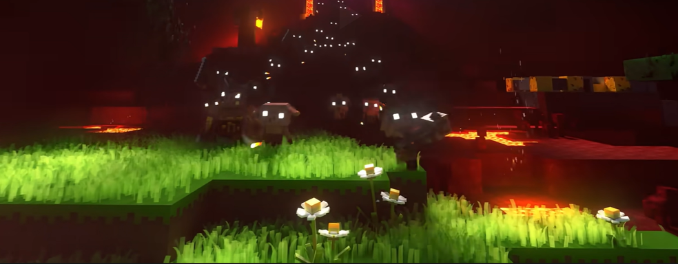 Minecraft Legends получит русскую озвучку и украинские субтитры. На экшен-стратегию в Steam можно посмотреть из России