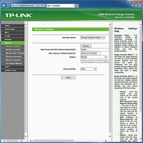 Настройка TP-Link TL-WA850RE Настройка TP-Link TL-WA850RE