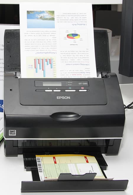 Высокопроизводительный сканер Epson GT-S85N Высокопроизводительный сканер Epson GT-S85N