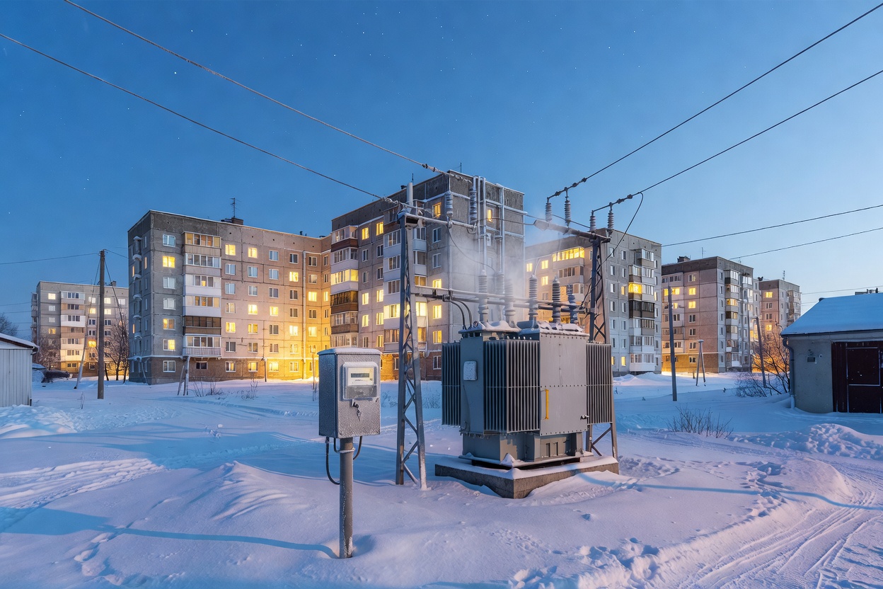 Method for calculating peak load on power grids created at SUSU