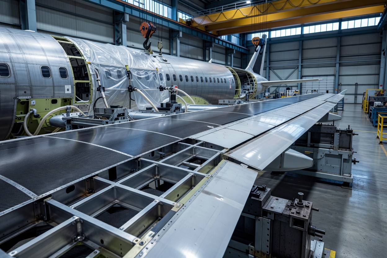 MAI adapted ultrathin composites for aviation: parts became lighter
