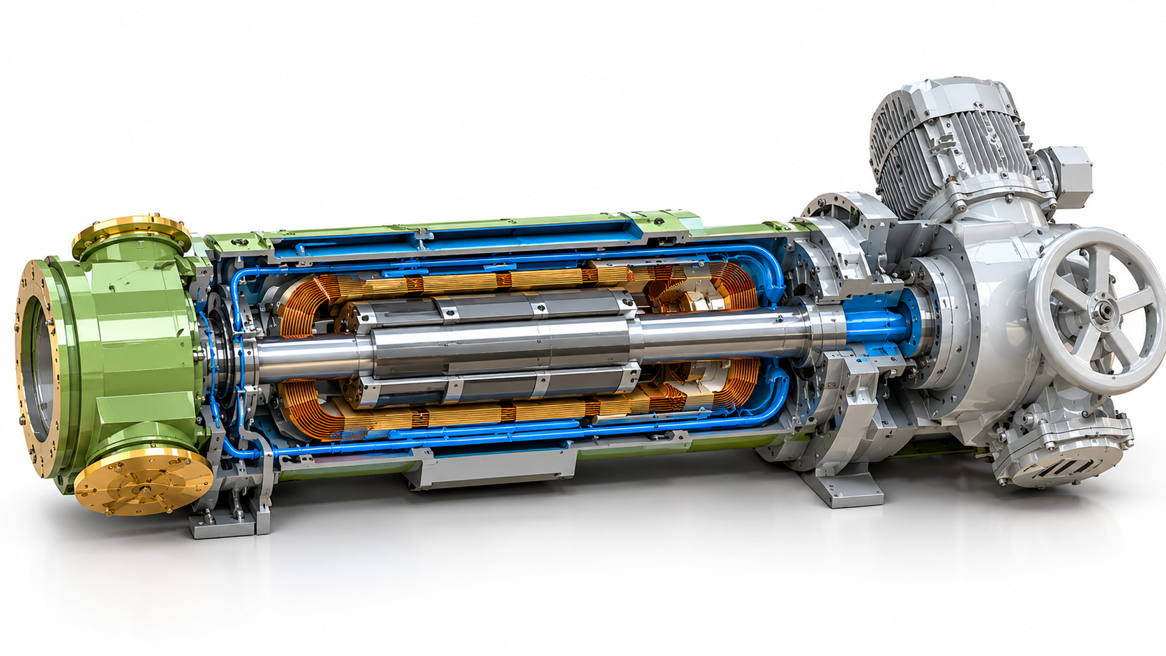 Pressure up to 0.1 MPa: Ufa patented an electric motor cooling system