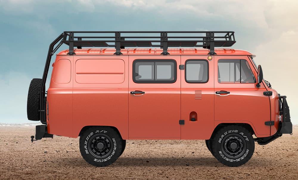 UAZ SGR en versión de expedición<br>
